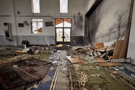 Nổ lớn rung chuyển nhà thờ Hồi giáo ở Syria, ít nhất 8 người thiệt mạng