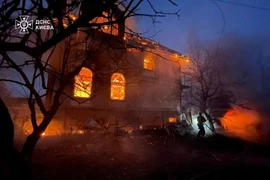 Nga tấn công quy mô lớn vào Kiev trước thềm cuộc gặp thượng đỉnh Mỹ-Ukraine 