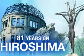 Nhật Bản tưởng niệm 81 năm ngày Hiroshima bị ném bom nguyên tử