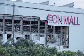 Aeon lập ban điều tra vụ nổ trung tâm mua sắm ở Kumamoto