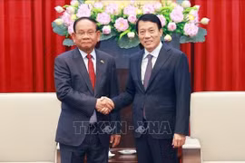Bộ trưởng Bộ Công an Lương Tam Quang tiếp Quốc vụ khanh Bộ Nội vụ Campuchia