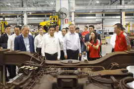 Tổng Bí thư, Chủ tịch nước Tô Lâm thăm Trung tâm Thử nghiệm đường sắt Singapore