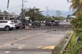 Nổ xe bên ngoài đồn cảnh sát ở Mexico, ít nhất 3 người thiệt mạng