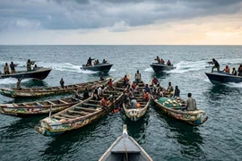 Ghana giải cứu thành công 71 ngư dân bị cướp biển tấn công