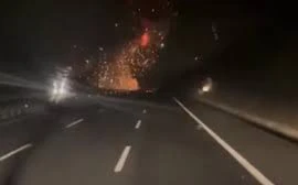 Tiêm kích F-16 Thổ Nhĩ Kỳ rơi ngay sau khi cất cánh, phi công không kịp bung dù