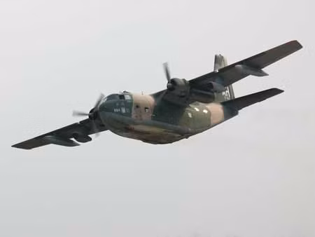 Giải pháp thay lốp C-123 (trong ảnh) cho C-130 làm giảm tải trọng của C-130 tuy nhiên vẫn đảm bảo yêu cầu nhiệm vụ chiến đấu.