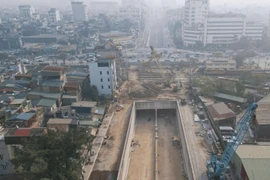 Thông xe hầm chui Kim Đồng- Giải Phóng vào ngày 10-2