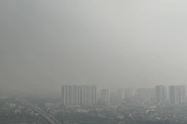 Hà Nội lại ô nhiễm mù mịt, các điểm quan trắc tậm tịt