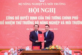 Bộ Nông nghiệp và Môi trường có thứ trưởng mới