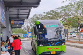 Hà Nội vận hành thêm 10 tuyến buýt điện từ hôm nay 1-4