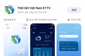 Ra mắt ứng dụng cảnh báo thời tiết và thiên tai cực đoan