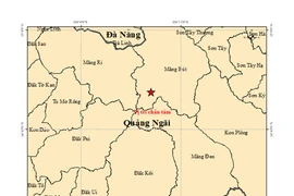 Quảng Ngãi liên tiếp động đất ngay đầu năm mới