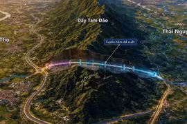 Thống nhất làm đường hầm xuyên núi Tam Đảo kết nối Thái Nguyên- Phú Thọ