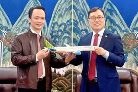 Ông Trịnh Văn Quyết gặp gỡ Đại sứ Hàn Quốc