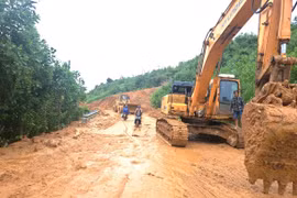 Công bố tình huống khẩn cấp về thiên tai trên đường Trường Sơn Đông