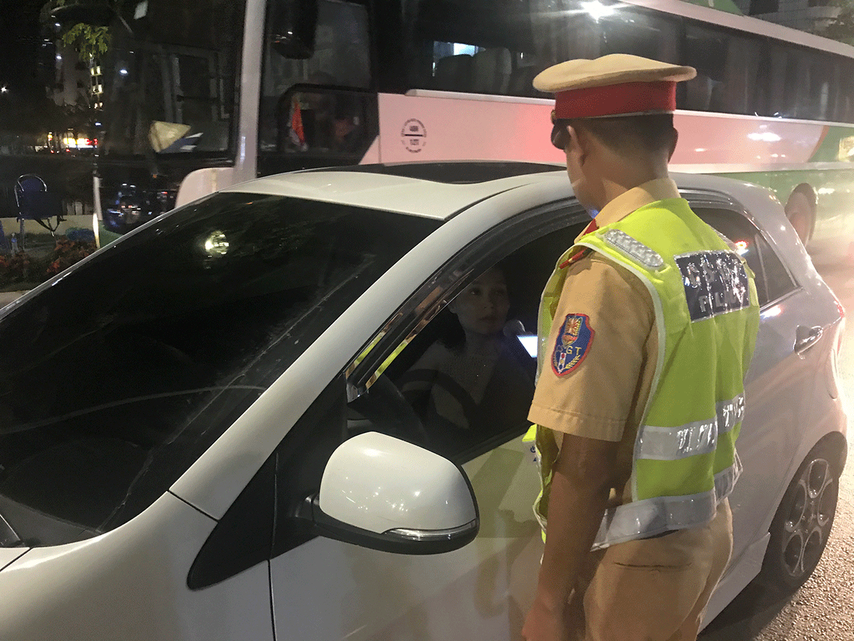 CSGT tăng cường kiểm tra lái xe sử dụng ma túy, rượu - bia