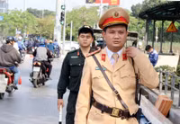 Những hình ảnh Công an Hà Nội ra quân tấn công trấn áp tội phạm dịp Tết Nguyên đán Ất Tỵ 2025