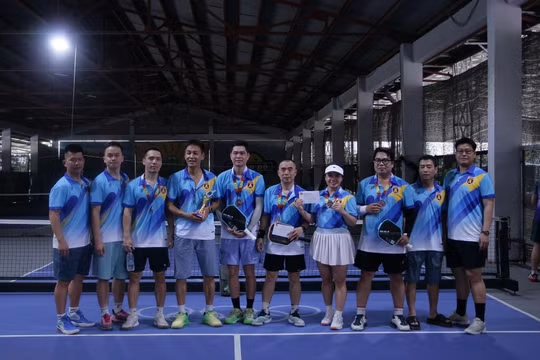 Khép lại giải pickleball đầy chất lượng chào mừng 50 năm Báo An ninh Thủ đô xuất bản số đầu tiên