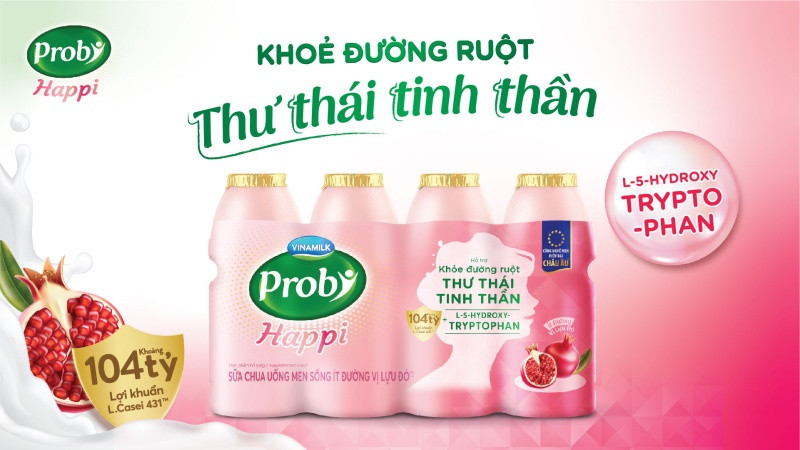 Chuyên gia khuyên dùng hai chai Probi Happi mỗi ngày để “Khỏe đường ruột – Thư thái tinh thần”