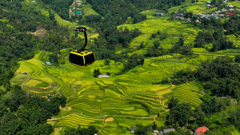 Cáp treo Fansipan được xem như một dấu mốc đưa du lịch Sa Pa chuyển mình bứt tốc