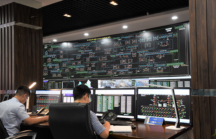 Trung tâm điều độ hệ thống điện TP Hà Nội tăng cường ứng trực đảm bảo điện Trung tâm điều độ hệ thống điện TP Hà Nội tăng cường ứng trực đảm bảo điện