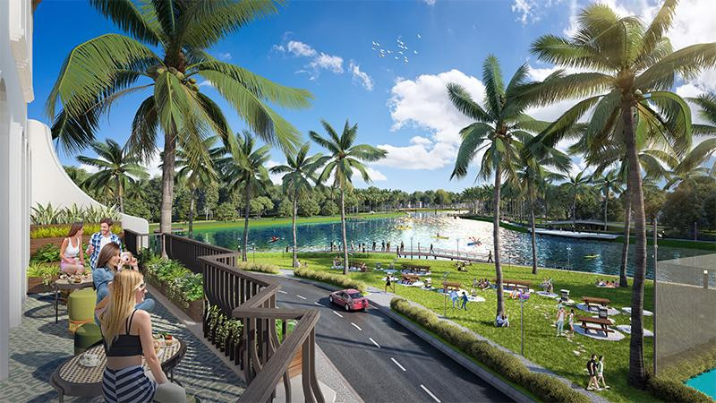 Phối cảnh dự án Sun Riverside Village ven sông Đơ
