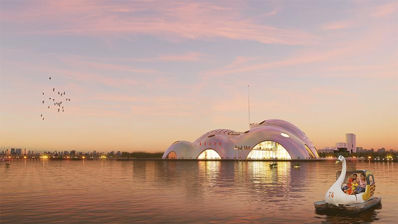 Nhà hát Opera Hà Nội đang được lên quy hoạch xây dựng tại khu vực hồ Tây