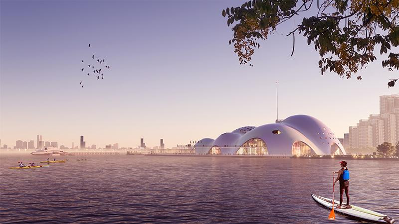 Mái vòm nhà hát Opera Hà Nội với kết cấu vỏ siêu mỏng là công nghệ được sử dụng lần đầu tiên trên thế giới