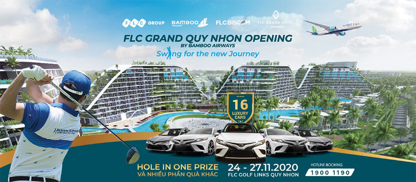 FLC Grand Quy Nhon Opening – Swing for the new Journey