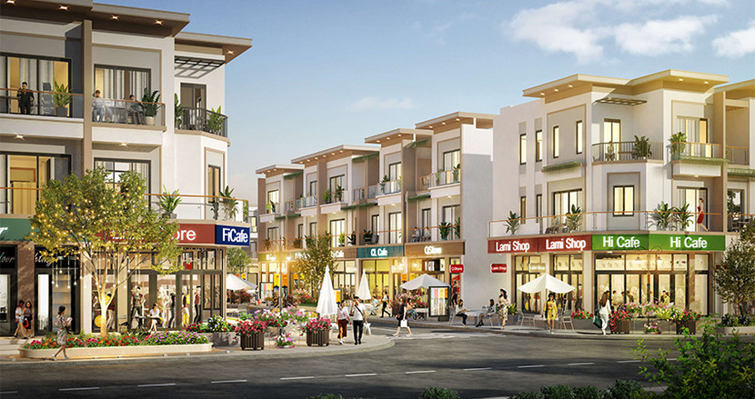 4 khu phố thương mại làm nên diện mạo FLC La Vista Sadec