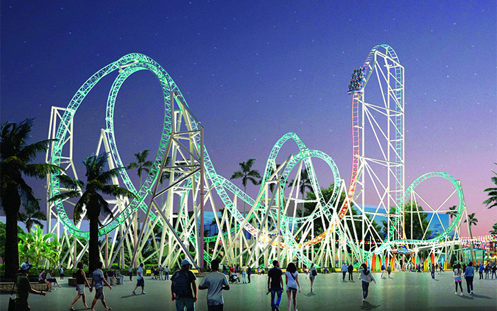 Dự án được phát triển theo mô hình của những tổ hợp vui chơi giải trí lớn trên thế giới, tương tự Disneyland - một trong những thiên đường vui chơi giải trí hàng đầu thế giới. Dự án được phát triển theo mô hình của những tổ hợp vui chơi giải trí lớn trên thế giới, tương tự Disneyland - một trong những thiên đường vui chơi giải trí hàng đầu thế giới.