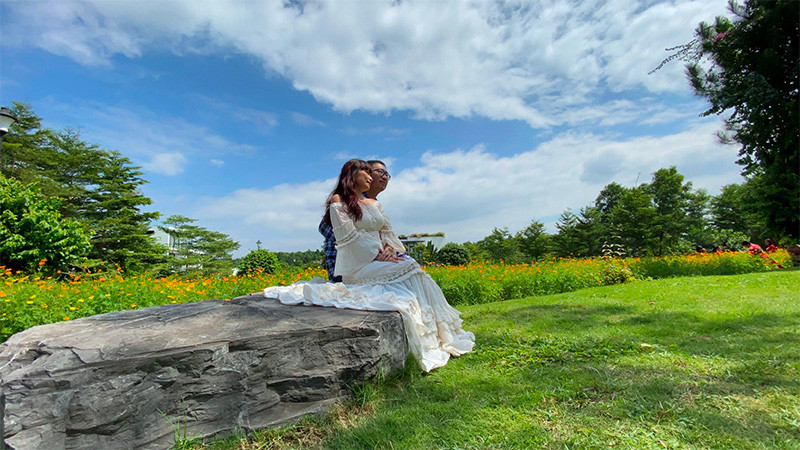 Thăng hoa tình yêu bên sắc thu quyến rũ – Ảnh: Nguyễn Hải Sơn Thăng hoa tình yêu bên sắc thu quyến rũ – Ảnh: Nguyễn Hải Sơn