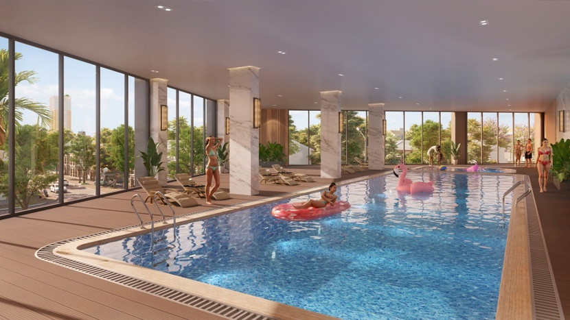 Môi trường sống hiện đại, tiện nghi và đa tiện ích. (Ảnh phối cảnh: Sun Property)