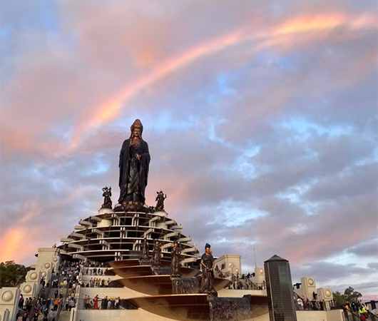 Cầu vồng lửa xuất hiện tại núi Bà Đen tháng 01/2023 Cầu vồng lửa xuất hiện tại núi Bà Đen tháng 01/2023