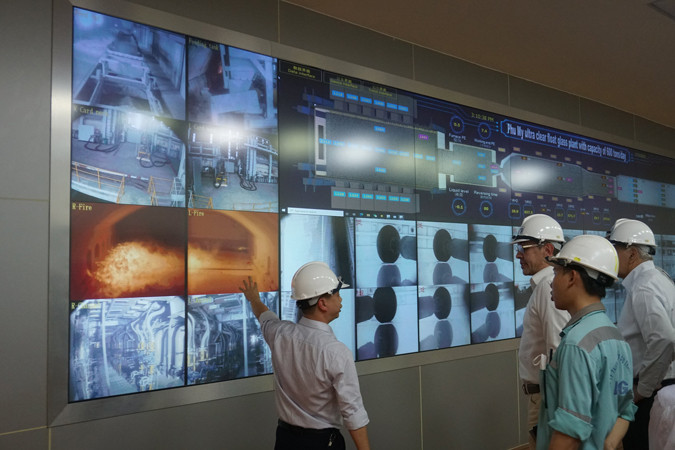 Đoàn đại biểu cấp cao Dominica thăm nhà máy của Viglacera Đoàn đại biểu cấp cao Dominica thăm nhà máy của Viglacera