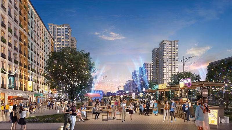 Quảng trường biển và trục đại lộ tại Sun Grand Boulevard sẽ biến Sầm Sơn thành Thành phố đêm không ngủ
