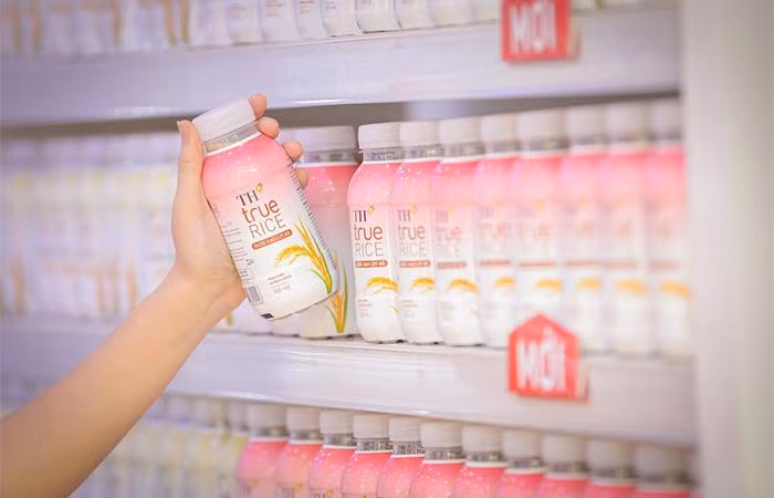 Nước gạo lứt đỏ TH true RICE đã chính thức được bán trên thị trường