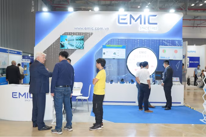 EMIC giới thiệu đồng hồ nước thông minh tại Triển lãm Vietwater