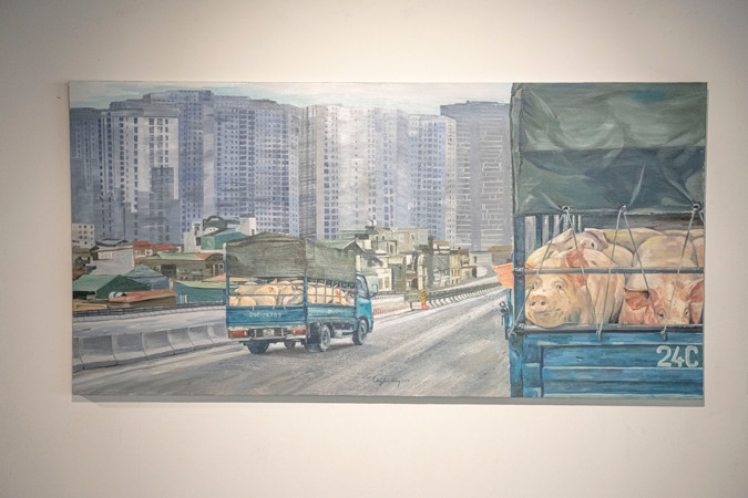 Tác phẩm Cuộc sống hằng ngày của Nghệ sĩ Vàng Hải Hưng