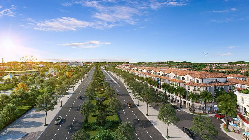 Sun Riverside Village là lời giải cho bài toán đầu tư cuối năm tại xứ Thanh. Ảnh phối cảnh minh họa