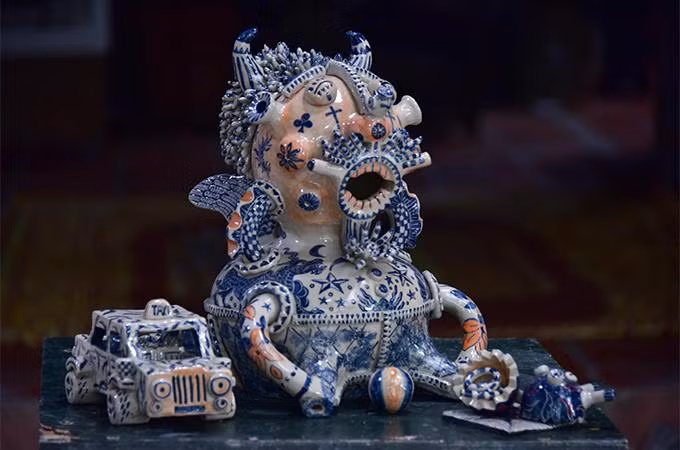 Đến tác phẩm “Đứa trẻ” đều được Bùi Quốc Khánh thể hiện hết sức tỉ mỉ, kỳ công