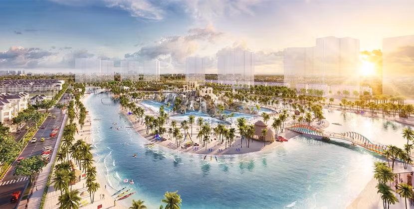 Đại đô thị biển Vinhomes Ocean Park 2 - The Empire đang là tâm điểm chú ý trên thị trường phía Đông Hà Nội
