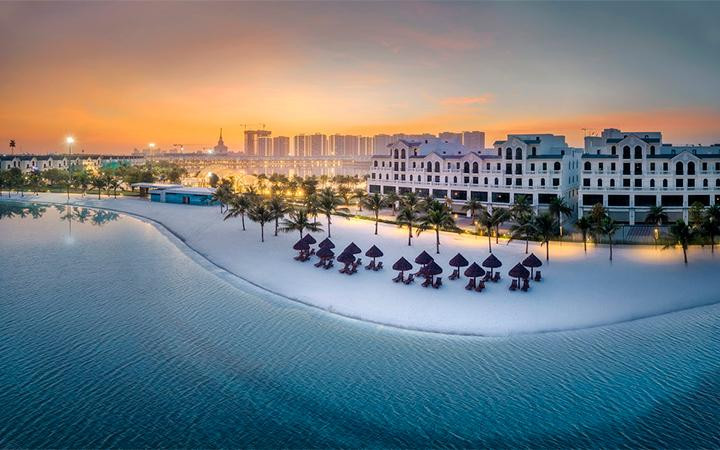 Kỳ quan biển hồ tạo điểm nhấn cho đại đô thị Vinhomes Ocean Park giai đoạn 1