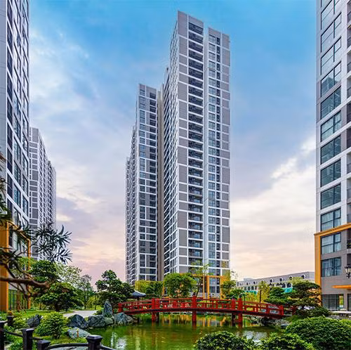 Toà căn hộ R1.01 – toà căn hộ cuối cùng của phân khu The Zenpark (Vinhomes Ocean Park)