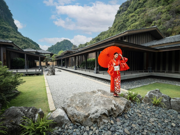 Trải nghiệm onsen mùa thu tại Yoko Onsen Quang Hanh