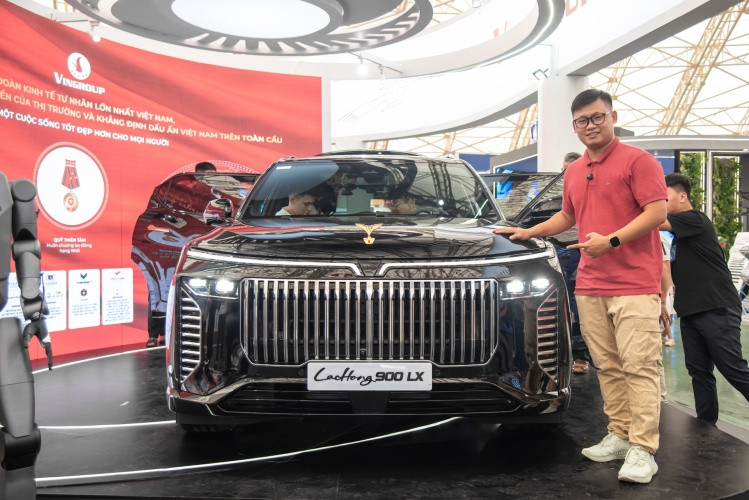 Anh Phạm Ngọc Hải khẳng định VinFast là biểu tượng của Việt Nam trong mắt bạn bè quốc tế.