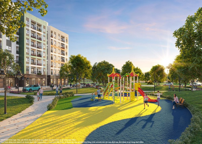 Hệ sinh thái tiện ích của Happy Home Tràng Cát đáp ứng mọi nhu cầu vui chơi, giải trí cho cư dân