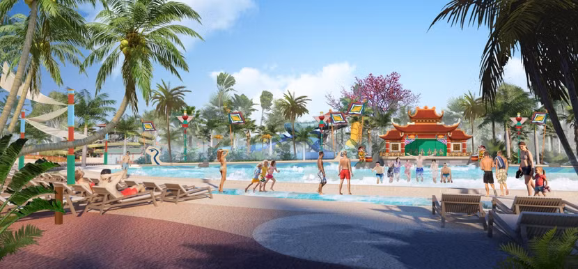 Sun World Hà Nam sẵn sàng chào đón du khách với những trải nghiệm đỉnh cao dịp lễ 30/4. Ảnh phối cảnh minh họa Sun Property
