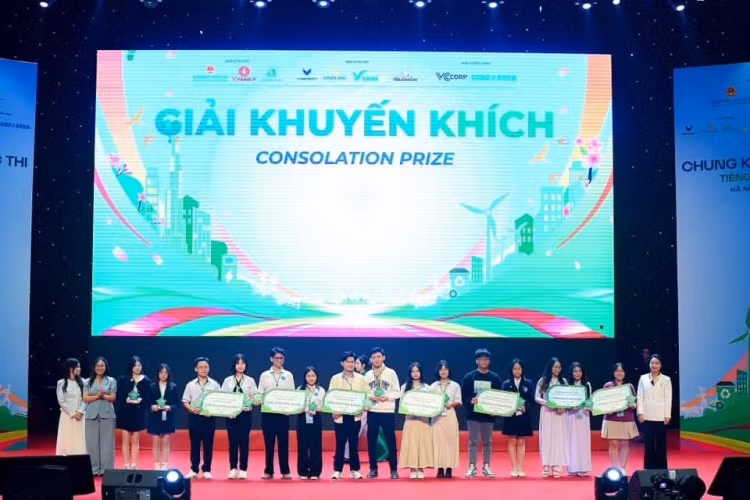 Các đội thi đạt giải Ba và giải Khuyến khích