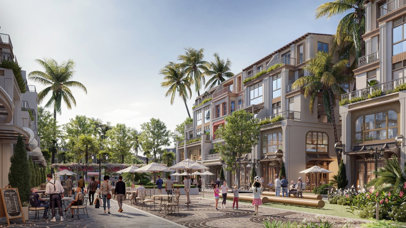 Không gian sống tối ưu với thiết kế hai mặt thoáng và mặt tiền rộng 7,5m (Ảnh: Sun Property)